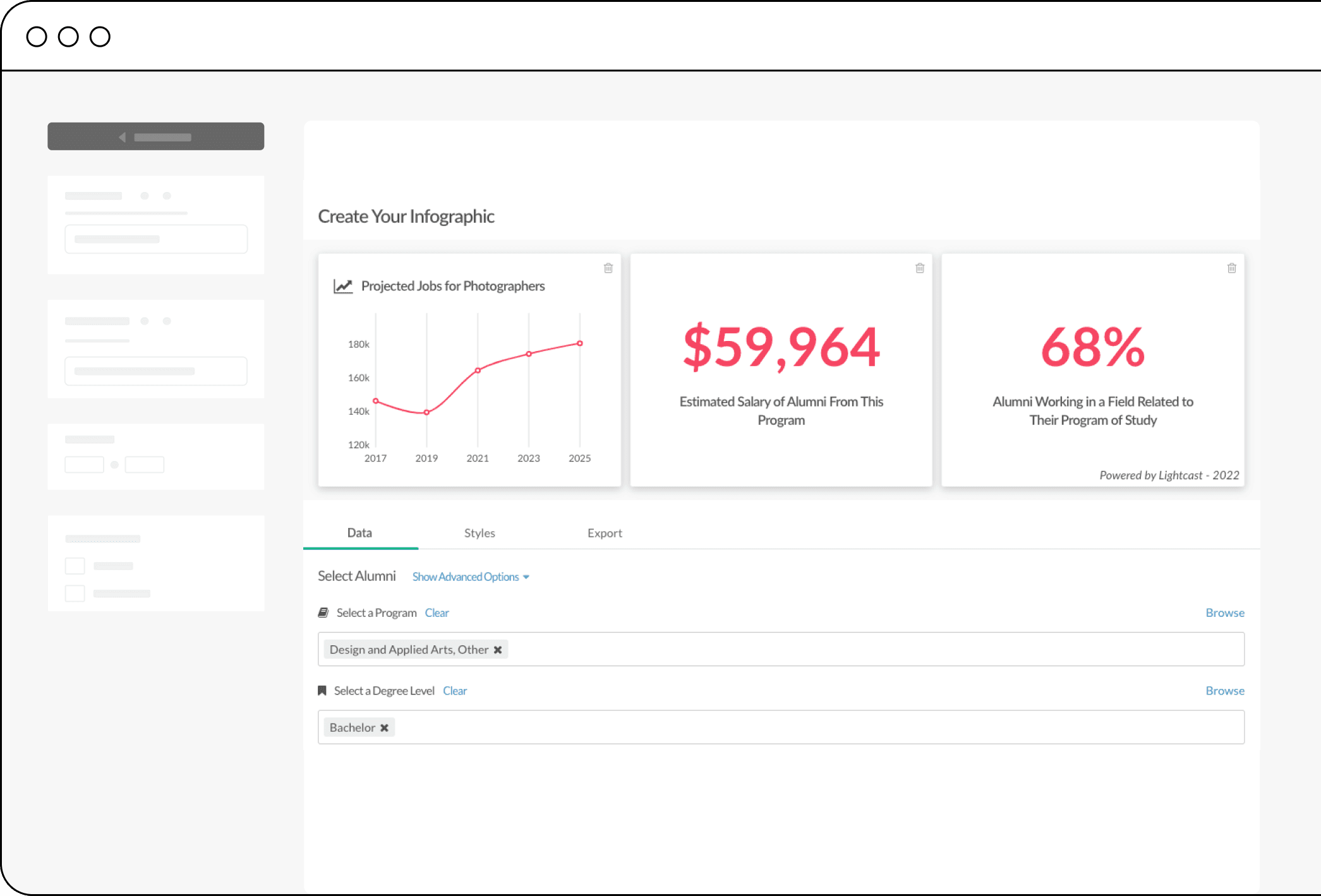 Mockup of GoRecruit